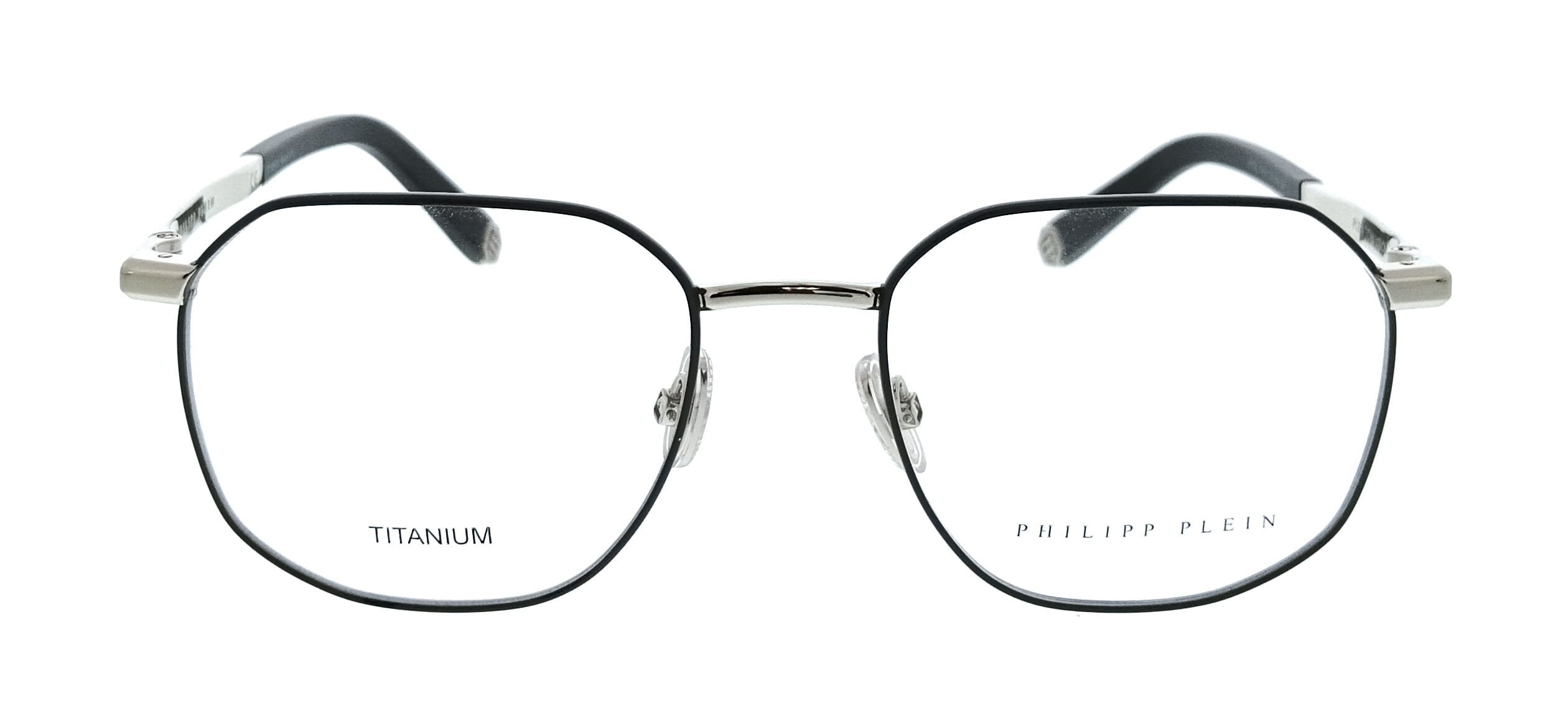 Philipp Plein Philipp Plein Gunmetal Square VPP020M530S30 Eyeglasses