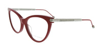 Philipp Plein Philipp Plein Red Cat Eye VPP037S5402GH Eyeglasses