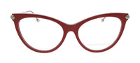 Philipp Plein Philipp Plein Red Cat Eye VPP037S5402GH Eyeglasses