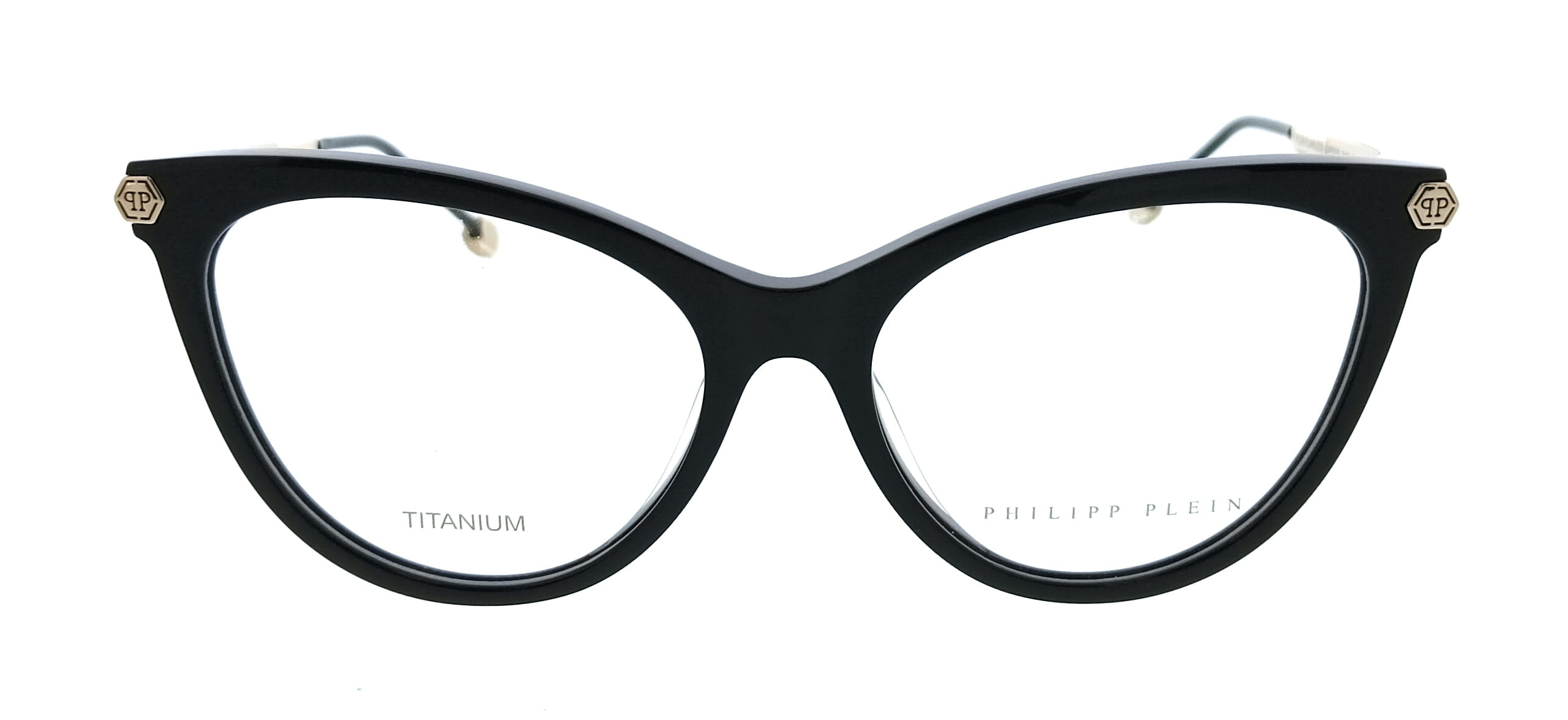 Philipp Plein Philipp Plein Black Cat Eye VPP037S540700 Eyeglasses