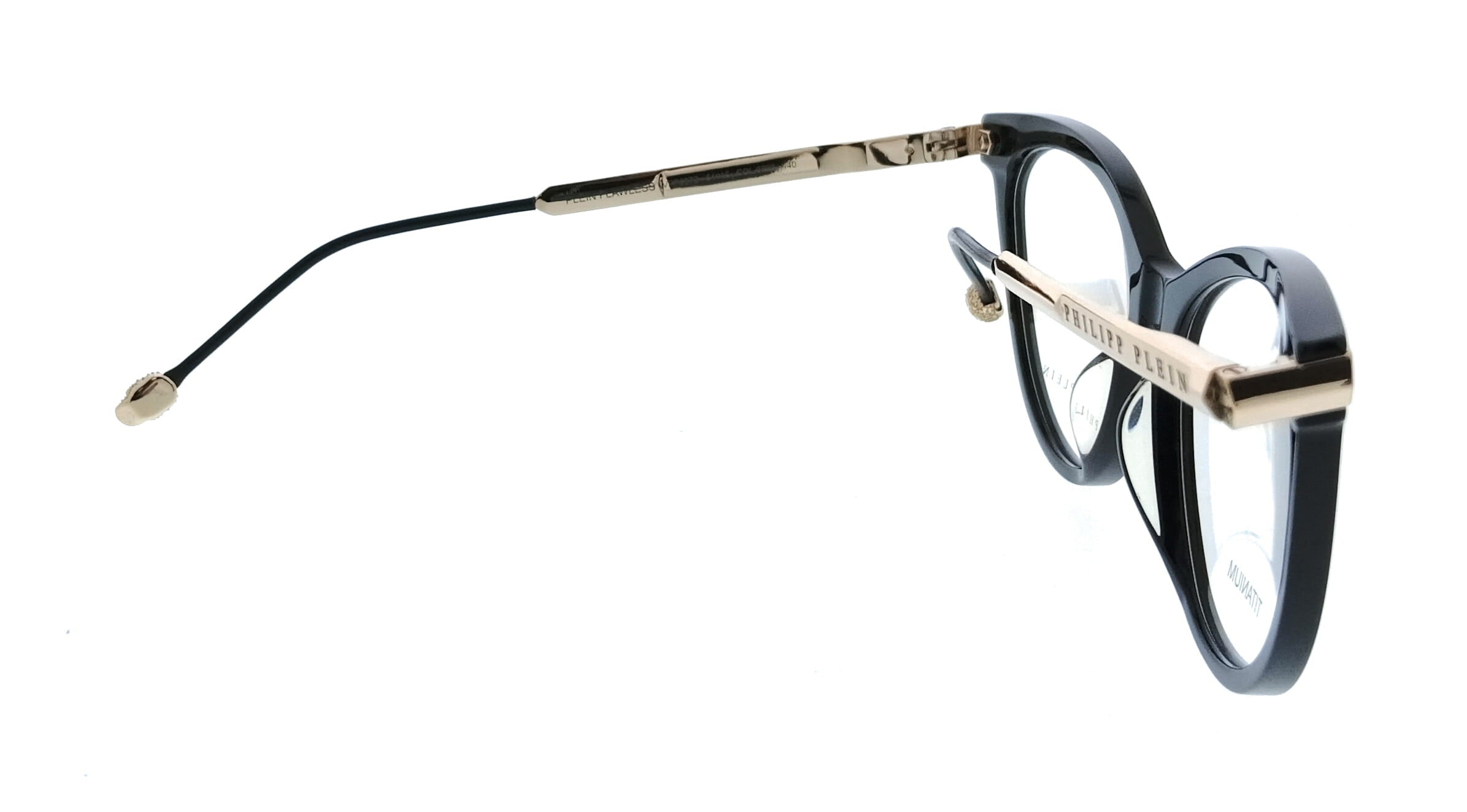 Philipp Plein Philipp Plein Black Cat Eye VPP037S540700 Eyeglasses