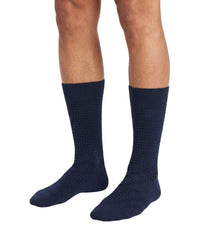 Missoni Missoni Dark Navy Mens Ribbed Crew Socks-M