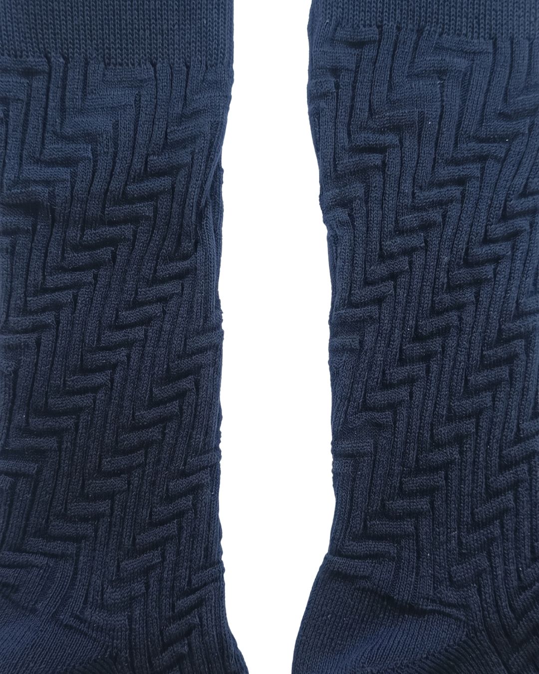 Missoni Missoni Dark Navy Mens Ribbed Crew Socks-M