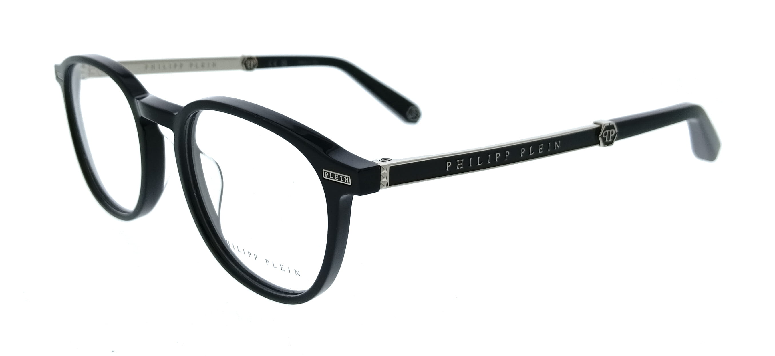 Philipp Plein Philipp Plein Shiny Black Square VPP057M510700 Eyeglasses