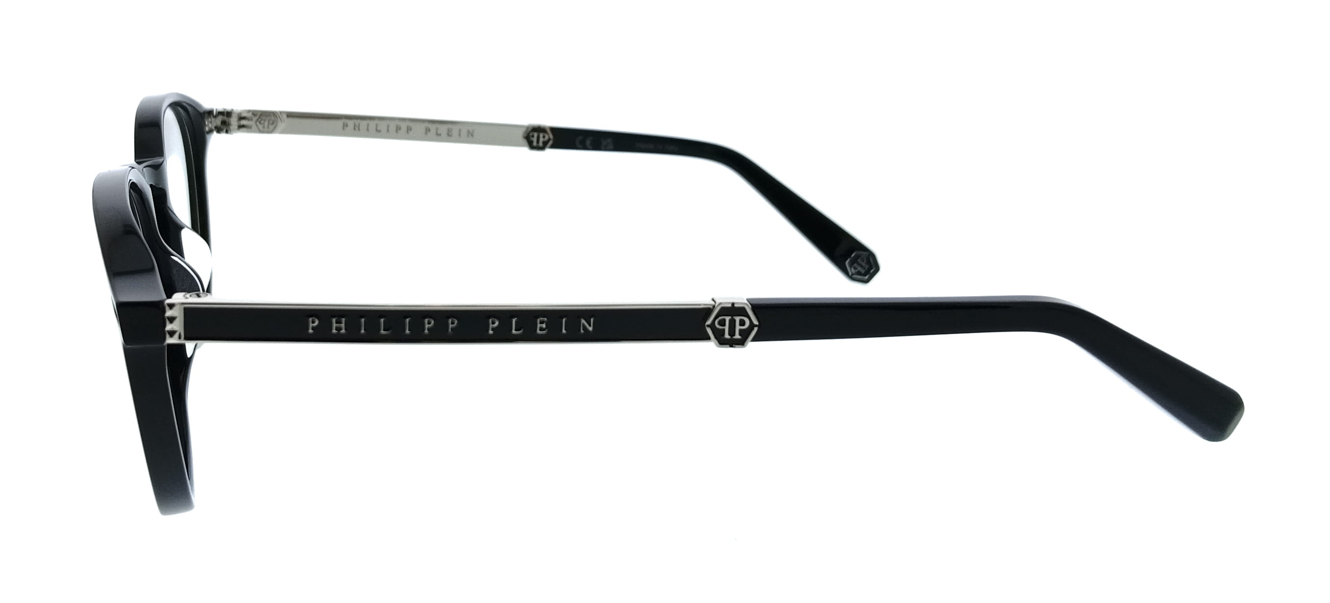 Philipp Plein Philipp Plein Shiny Black Square VPP057M510700 Eyeglasses