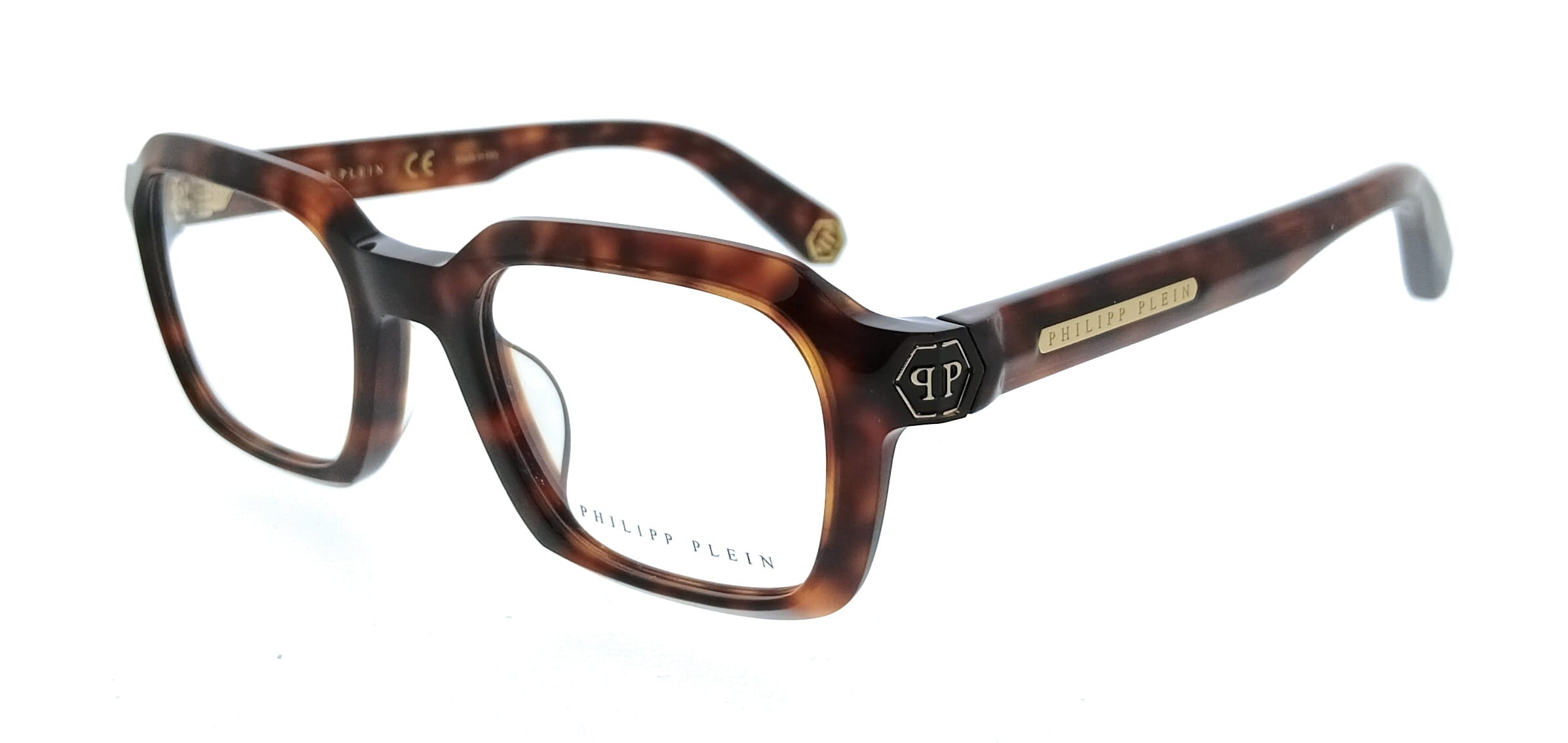 Philipp Plein Philipp Plein Shiny Havana Square VPP083M520C10 Eyeglasses