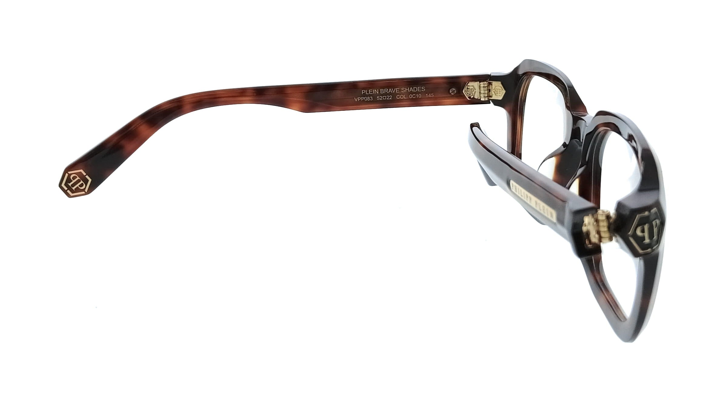 Philipp Plein Philipp Plein Shiny Havana Square VPP083M520C10 Eyeglasses