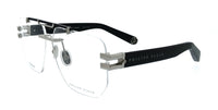 Philipp Plein Philipp Plein Gunmetal Sandblasted 0 Rectangle VPP087M610584 Eyeglasses