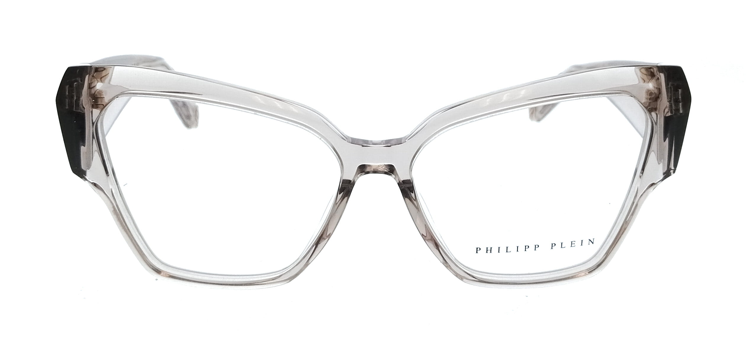 Philipp Plein Philipp Plein Transparentbeige Square VPP100 5507T1 Eyeglasses