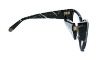 Philipp Plein Philipp Plein Marbled Black Square VPP100 550Z21 Eyeglasses
