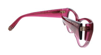 Philipp Plein Philipp Plein Transparentred Cat Eye VPP101 540AGN Eyeglasses