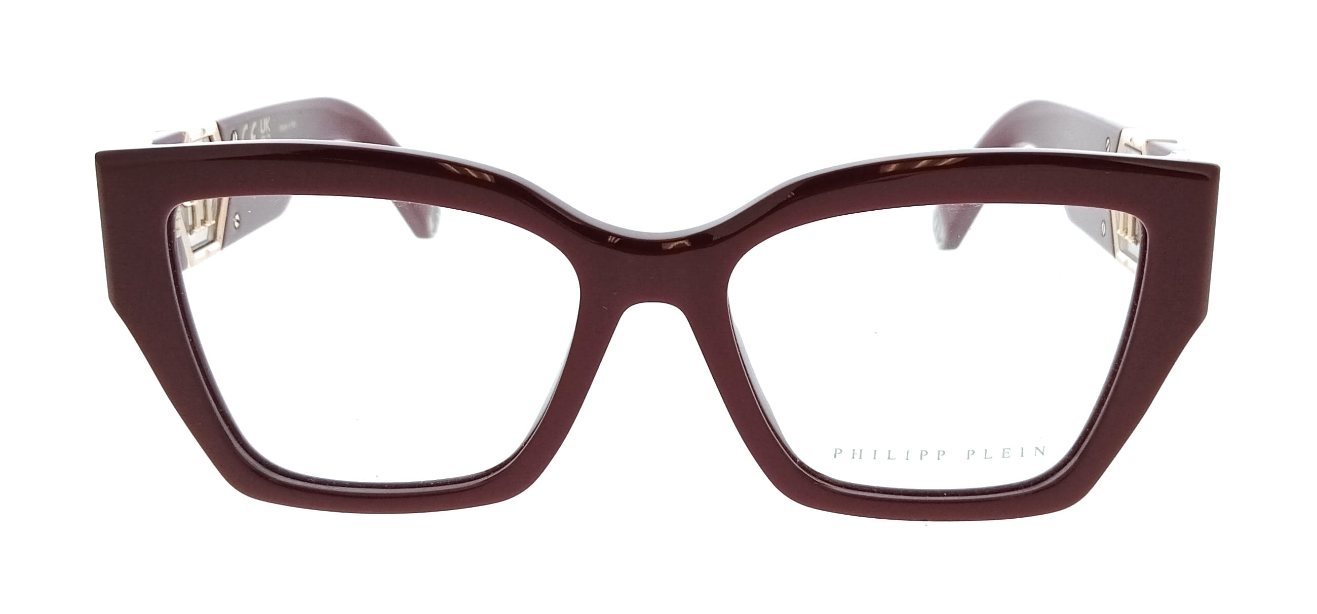 Philipp Plein Philipp Plein Bordeaux Cat Eye VPP164 5401CK Eyeglasses