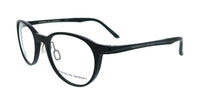 Porsche Design Porsche Design P8342 51A Black Rectangle Unisex Sunglasses