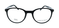 Porsche Design Porsche Design P8342 51A Black Rectangle Unisex Sunglasses