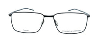 Porsche Design Porsche Design P8364 55A Black Square Mens Sunglasses