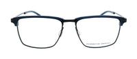 Porsche Design Porsche Design P8380 55D Gunmetal Blue Square Mens Sunglasses