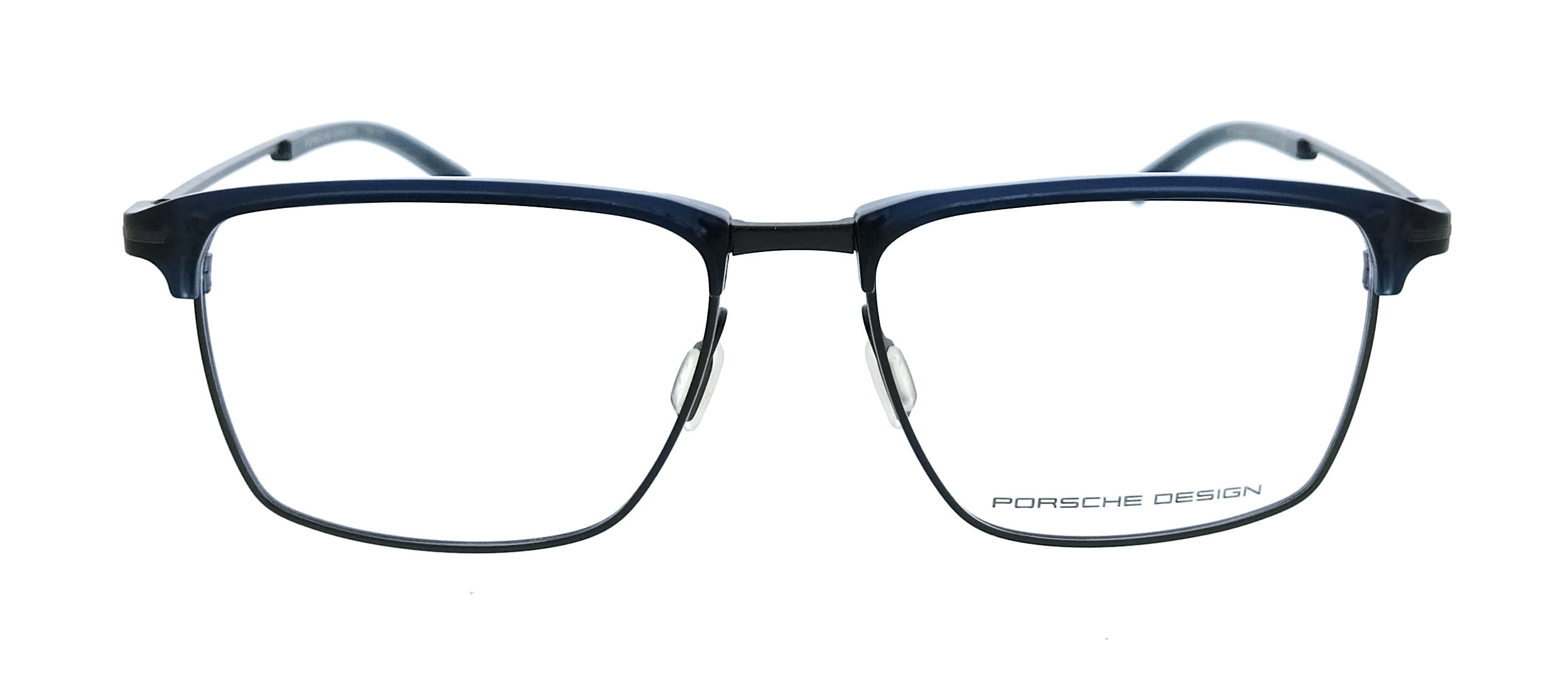 Porsche Design Porsche Design P8380 55D Gunmetal Blue Square Mens Sunglasses