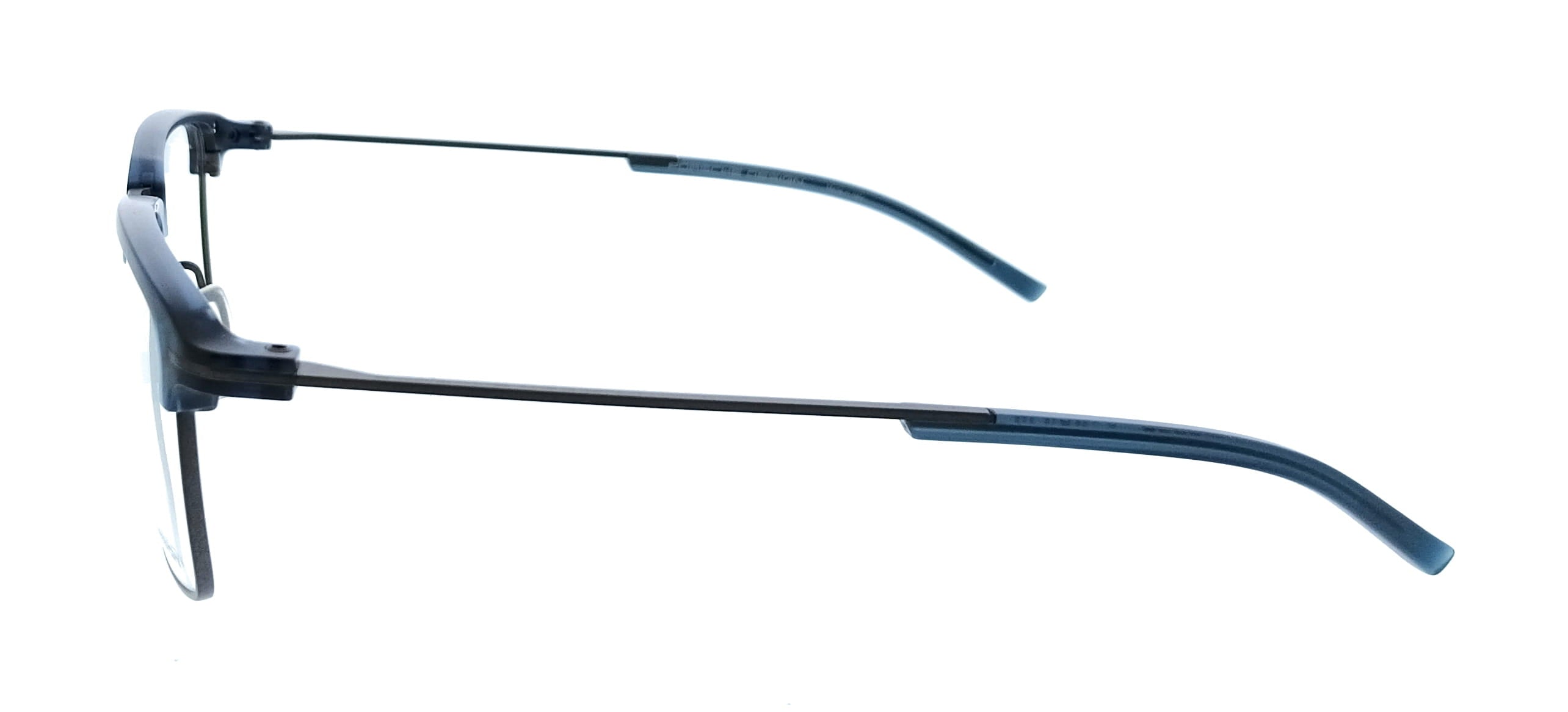 Porsche Design Porsche Design P8380 55D Gunmetal Blue Square Mens Sunglasses