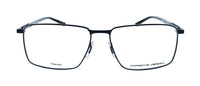 Porsche Design Porsche Design P8729 57D Blue Black Square Mens Sunglasses