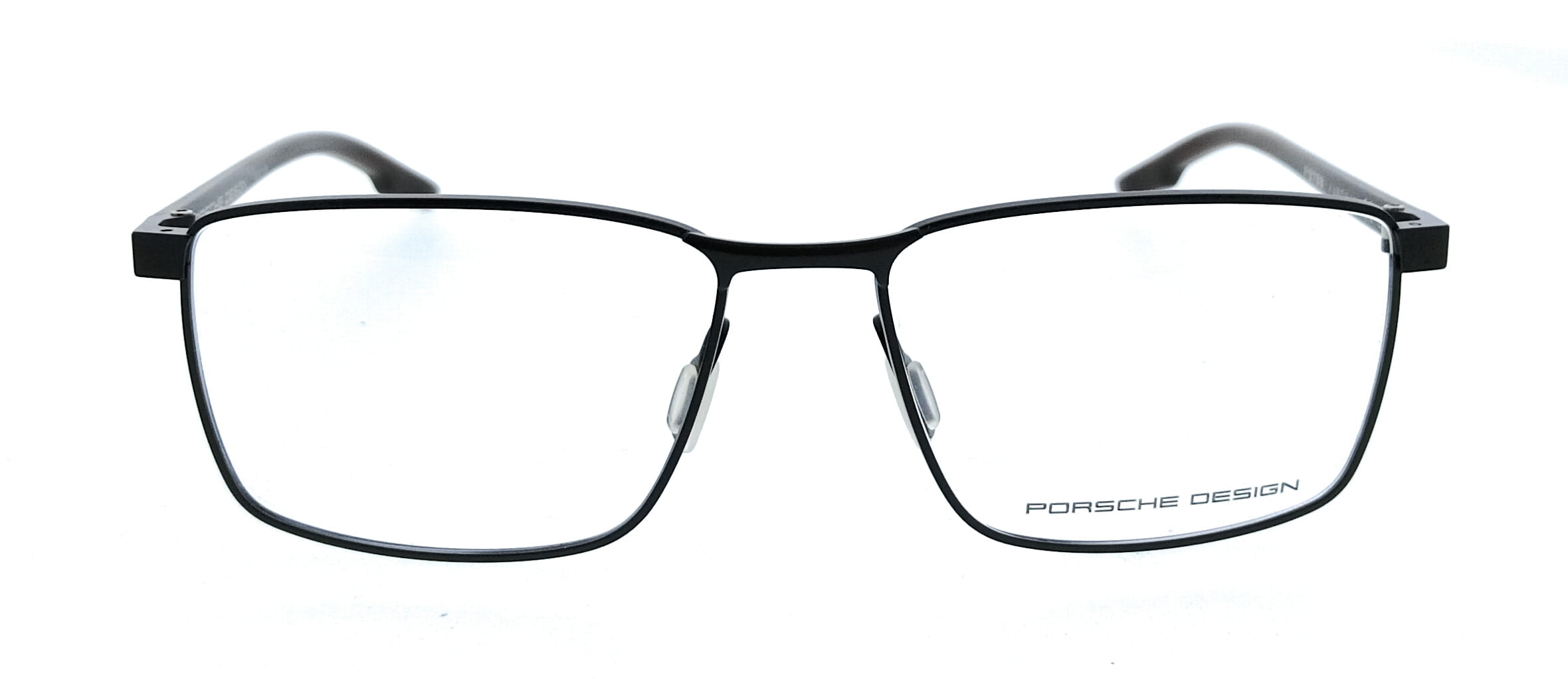 Porsche Design Porsche Design P8733 57A Black Red Square Mens Sunglasses