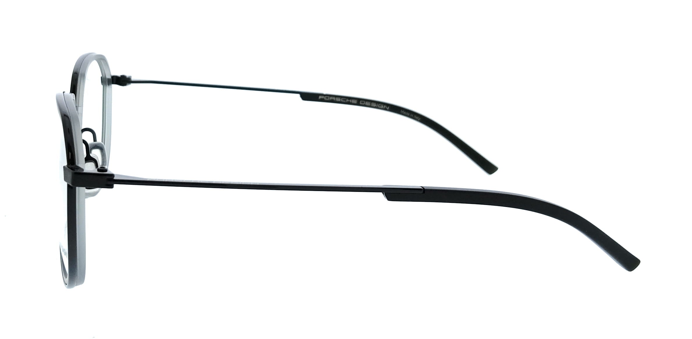 Porsche Design Porsche Design P8740 53A000 Black Square Unisex Sunglasses