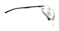 Porsche Design Porsche Design P8745 58C000 Blue Gold Rectangle Mens Sunglasses