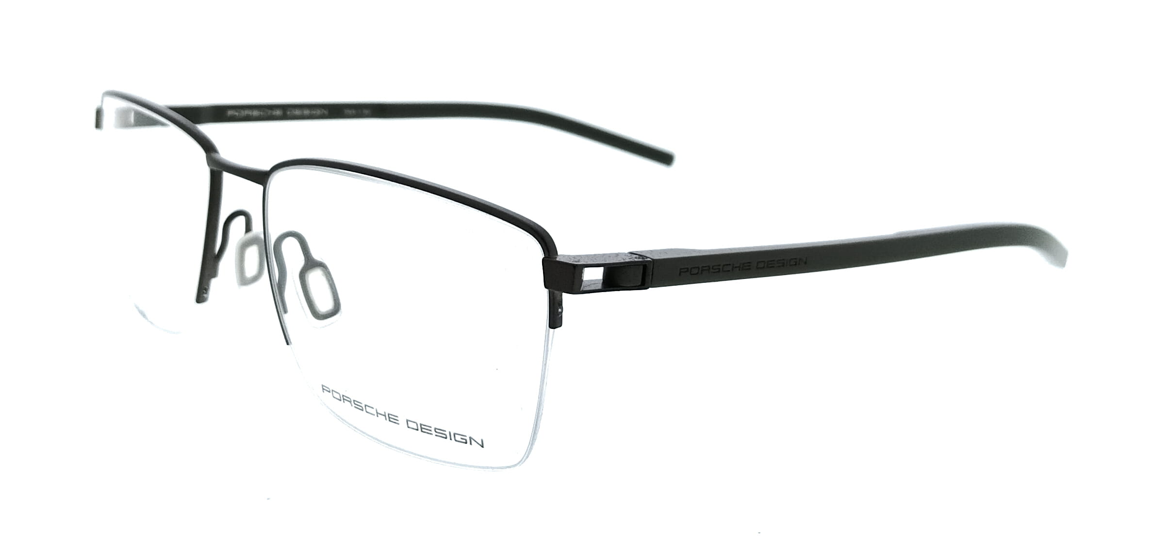 Porsche Design Porsche Design P8757 57D000 Olive Square Mens Sunglasses