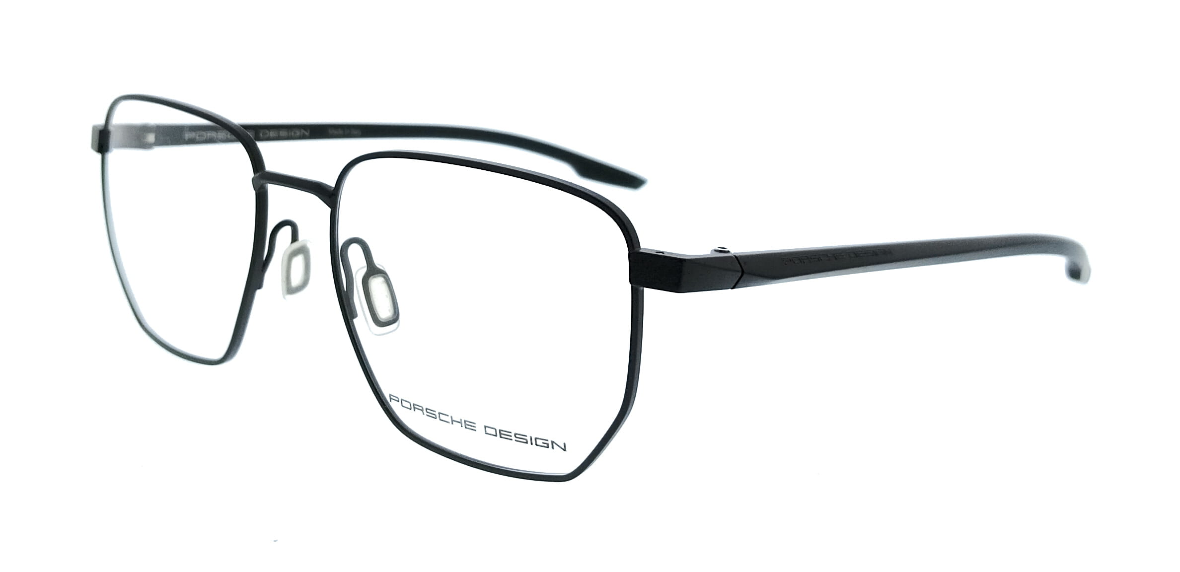 Porsche Design Porsche Design P8770 55A000 Matte Black Square Mens Sunglasses