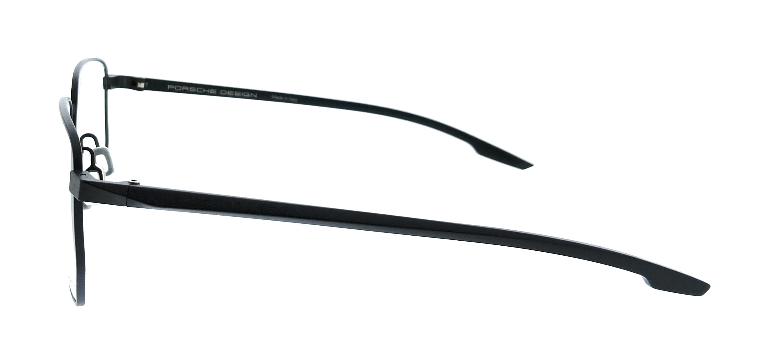 Porsche Design Porsche Design P8770 55A000 Matte Black Square Mens Sunglasses