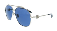 Roberto Cavalli Roberto Cavalli SRC008V620579 Palladium Aviator Unisex Sunglasses