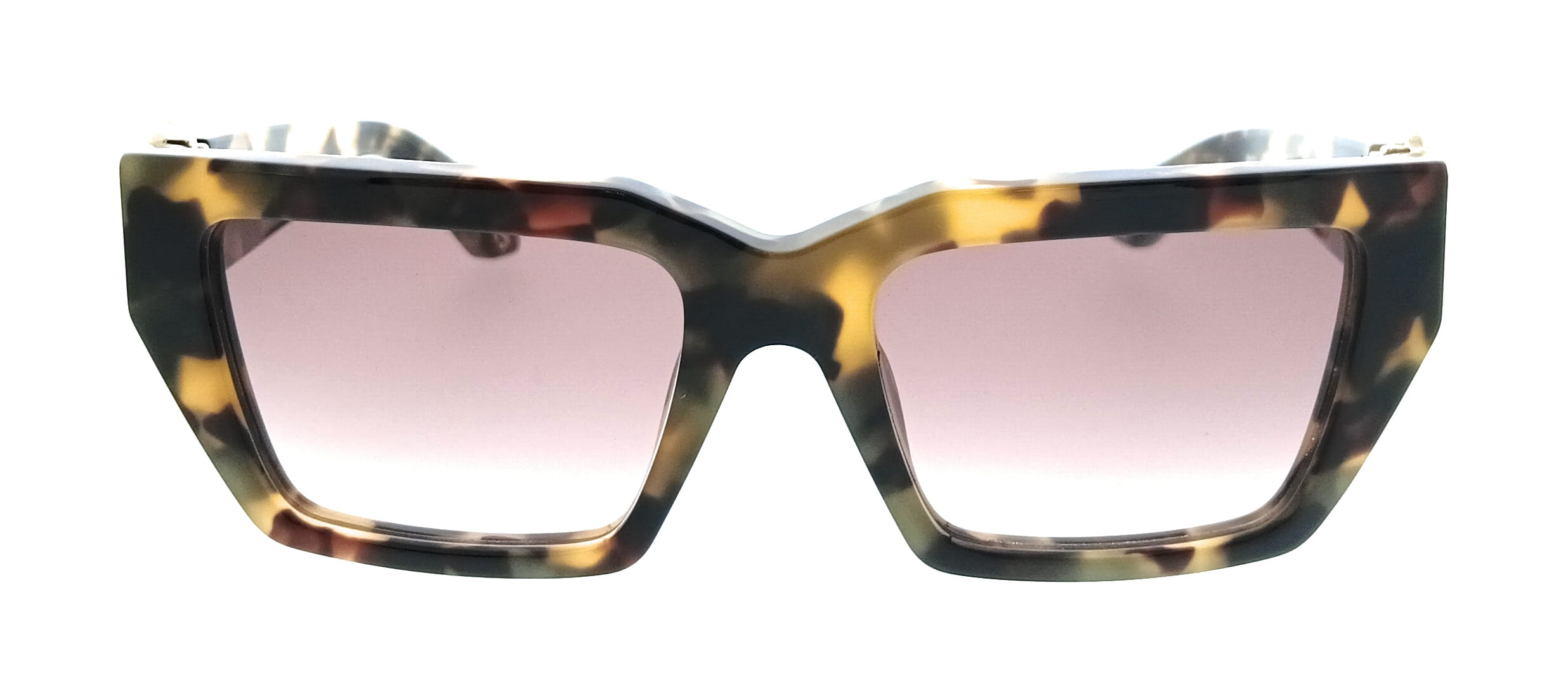Roberto Cavalli Roberto Cavalli SRC016M550AGG Vintage Havana Square Unisex Sunglasses