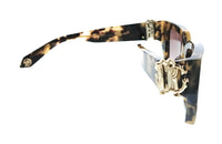 Roberto Cavalli Roberto Cavalli SRC016M550AGG Vintage Havana Square Unisex Sunglasses