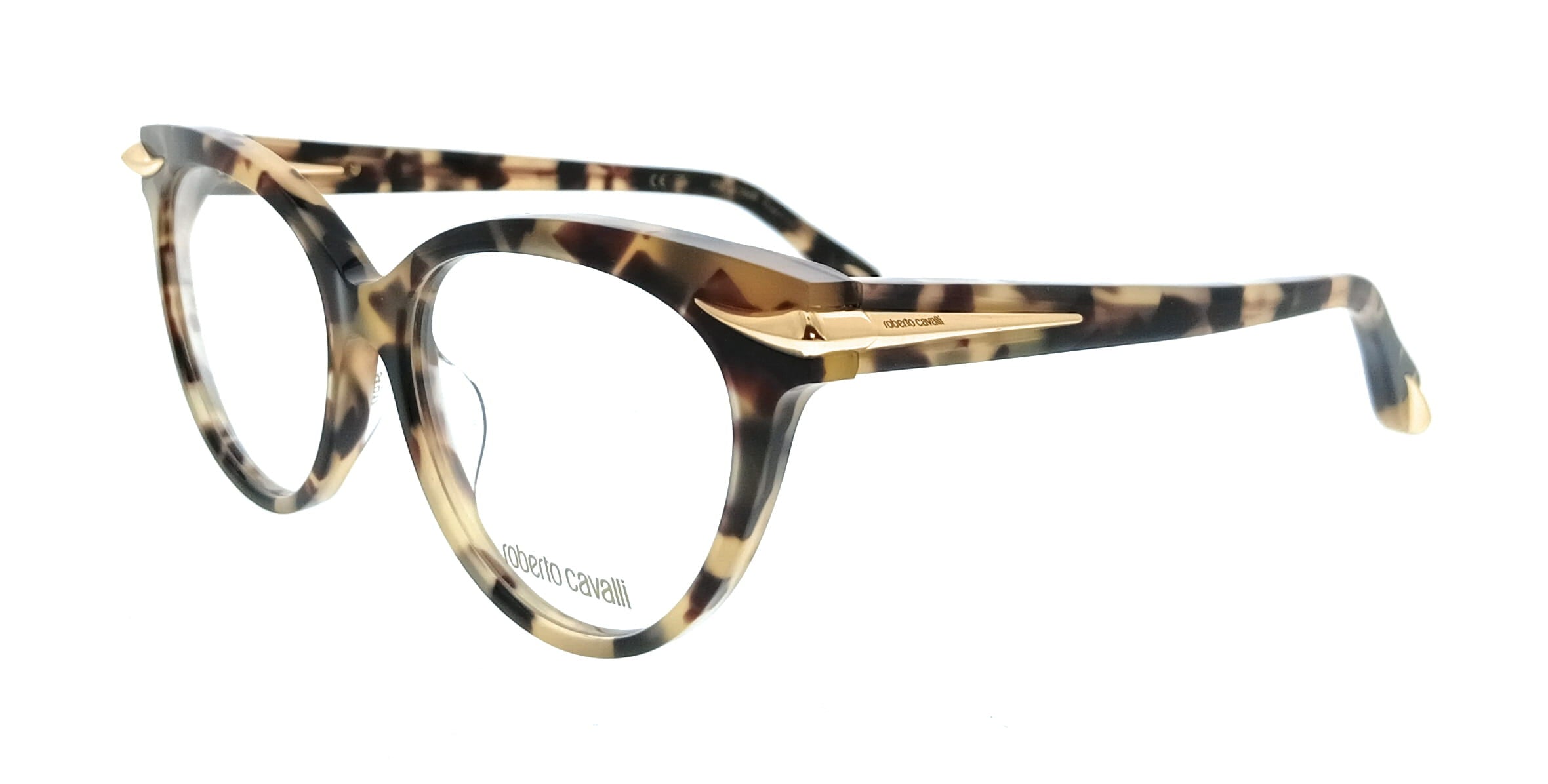 Roberto Cavalli Roberto Cavalli Vintage Havana Square VRC018M540AGG Eyeglasses