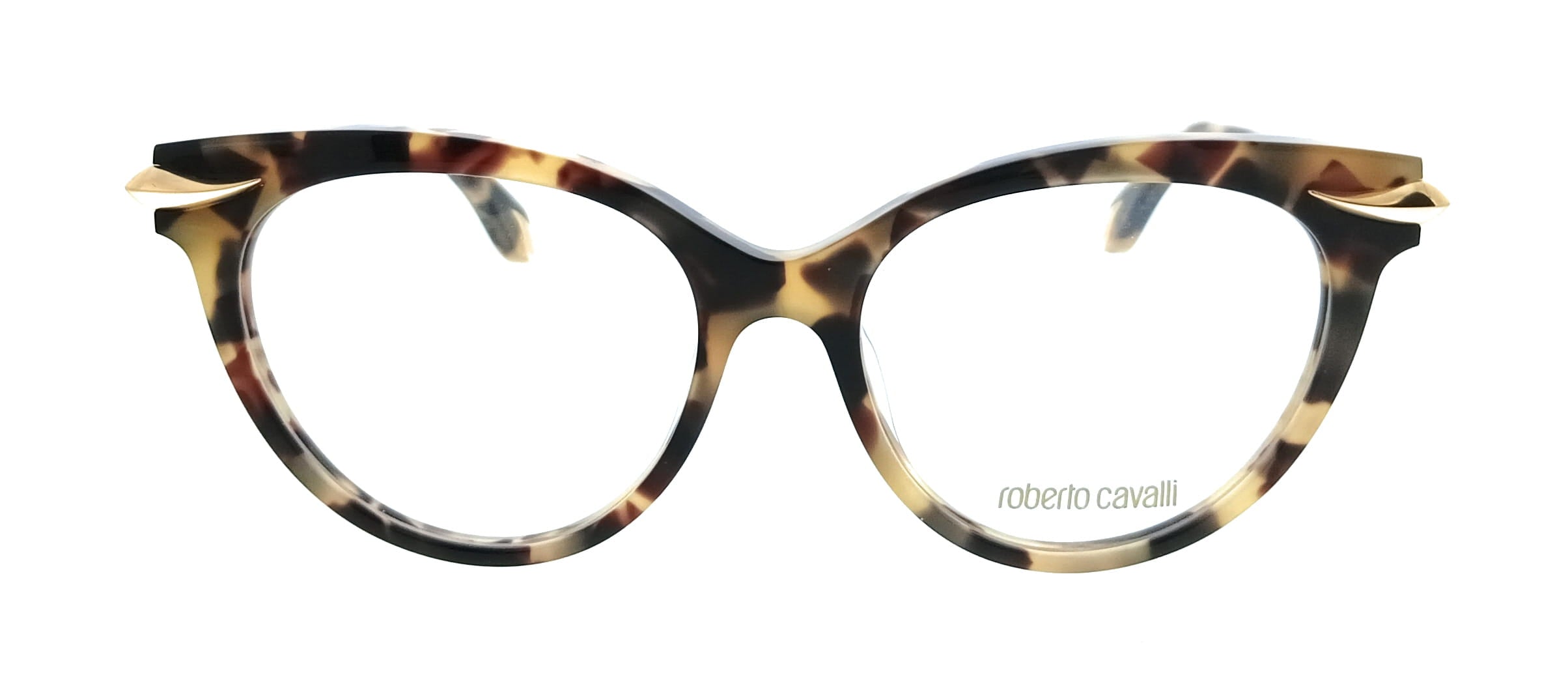 Roberto Cavalli Roberto Cavalli Vintage Havana Square VRC018M540AGG Eyeglasses