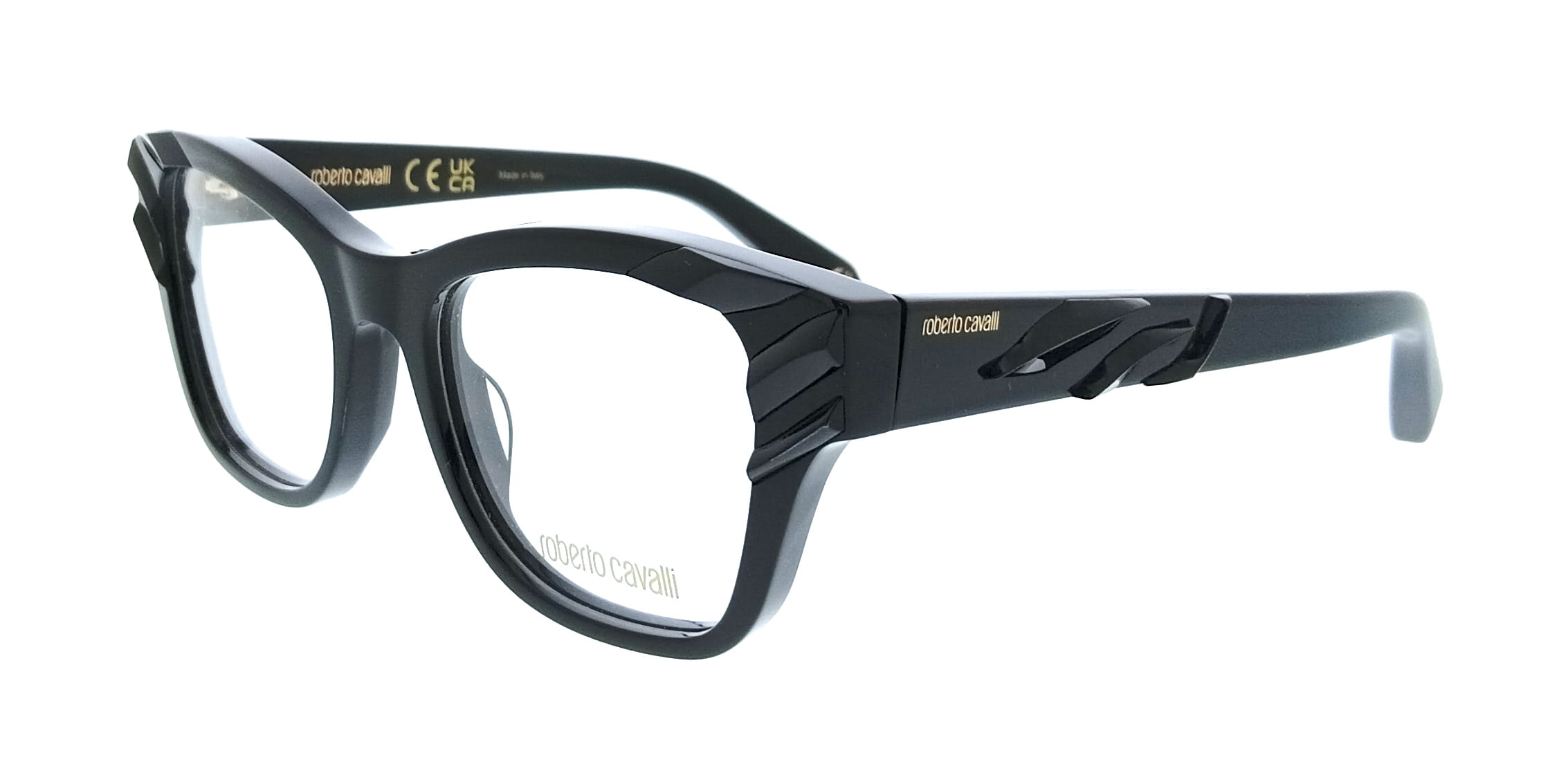 Roberto Cavalli Roberto Cavalli Black Cat Eye VRC025V500700 Eyeglasses