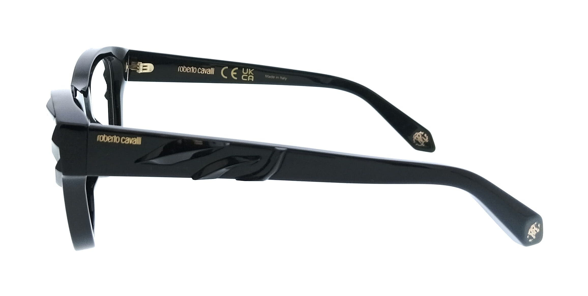 Roberto Cavalli Roberto Cavalli Black Cat Eye VRC025V500700 Eyeglasses