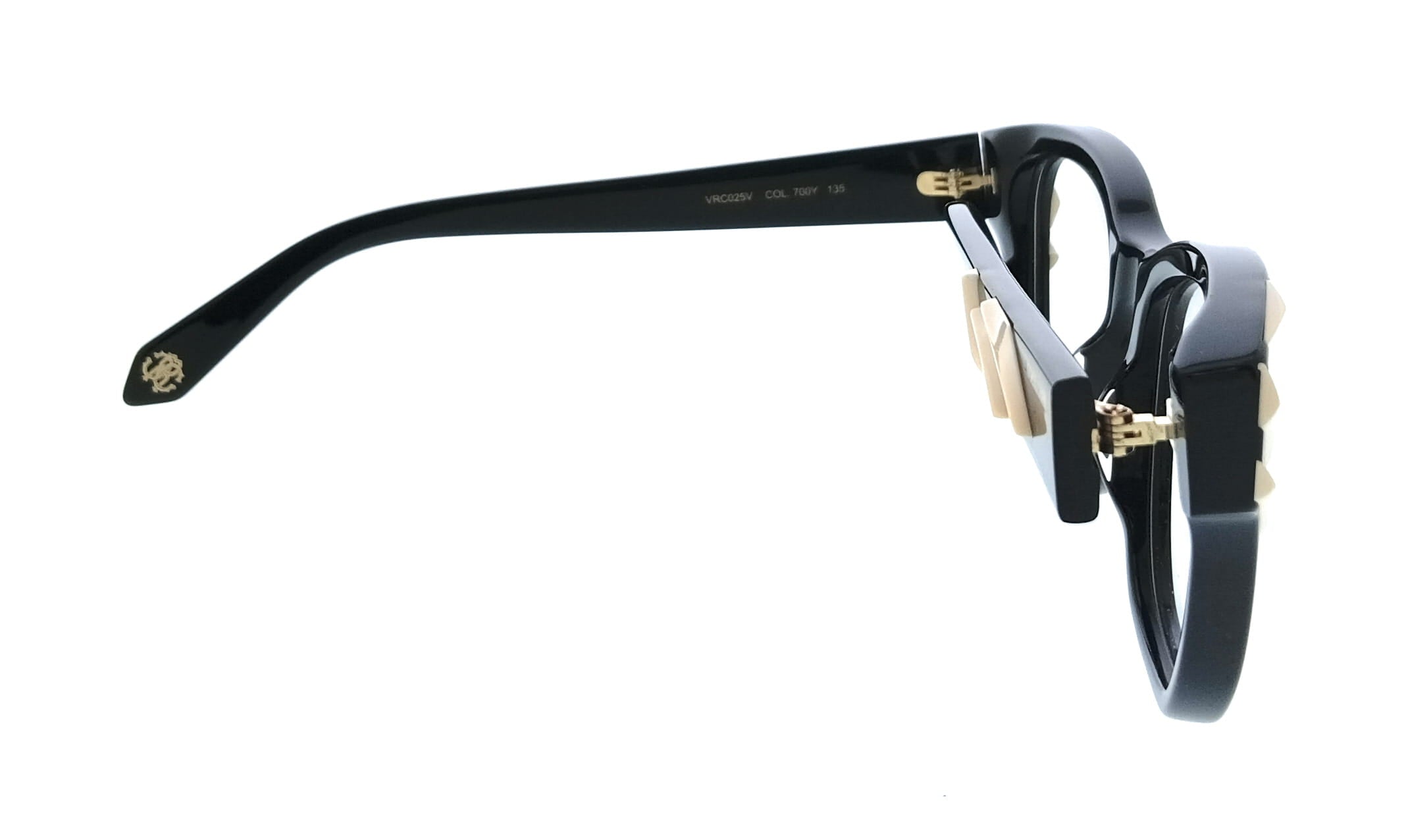 Roberto Cavalli Roberto Cavalli Black Cat Eye VRC025V50700Y Eyeglasses