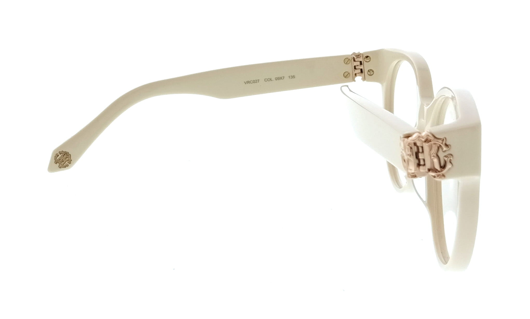 Roberto Cavalli Roberto Cavalli Cream Square VRC027M5209X7 Eyeglasses