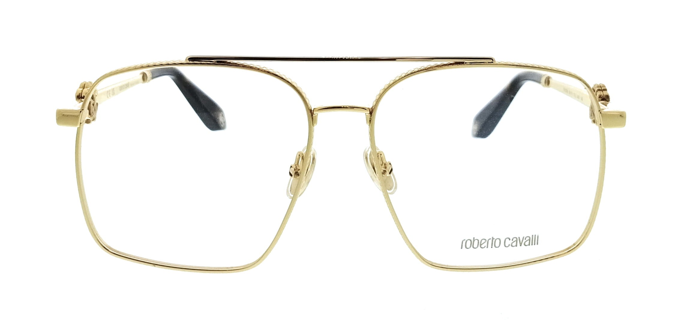 Roberto Cavalli Roberto Cavalli Yellow Gold Square VRC028 580400 Eyeglasses