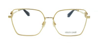 Roberto Cavalli Roberto Cavalli Yellow Gold Square VRC029 570400 Eyeglasses