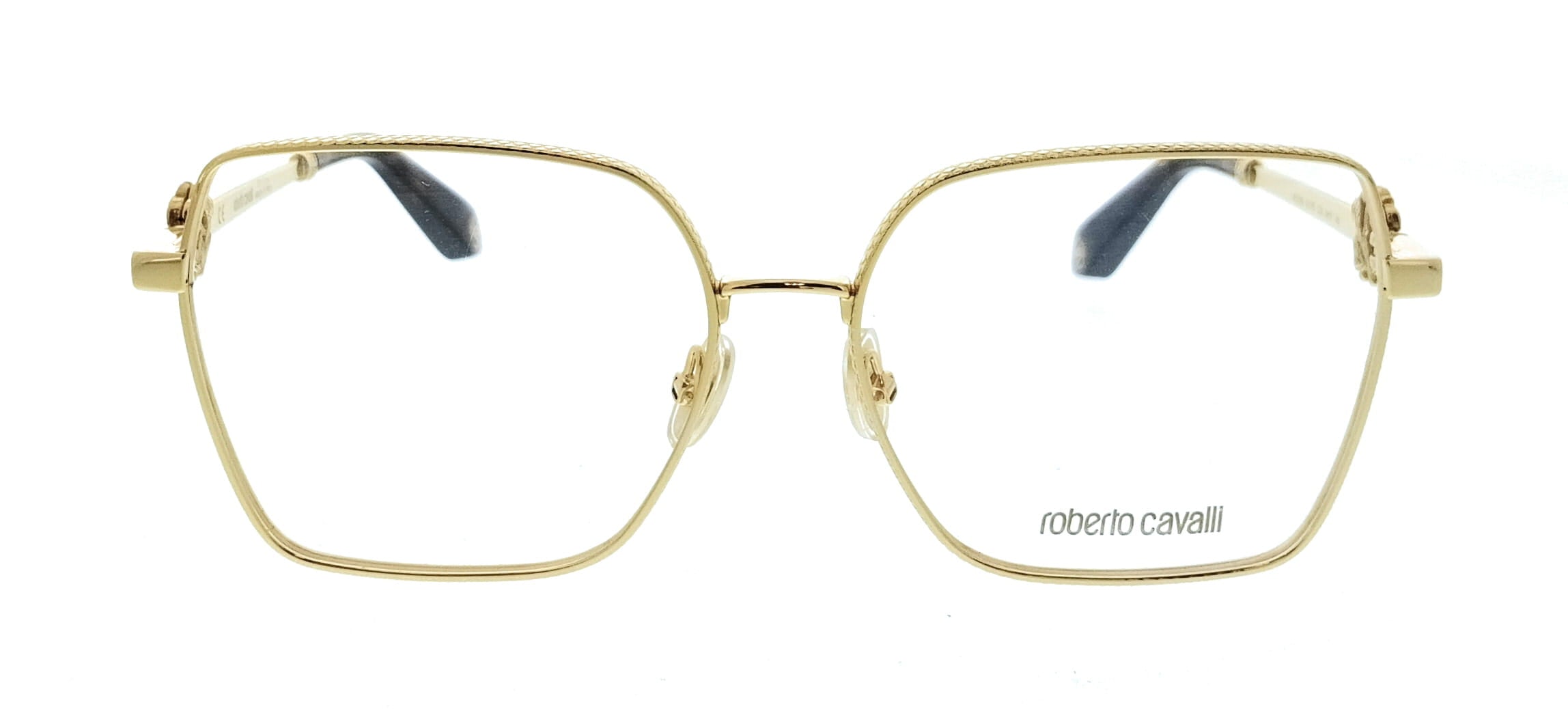 Roberto Cavalli Roberto Cavalli Yellow Gold Square VRC029 570400 Eyeglasses