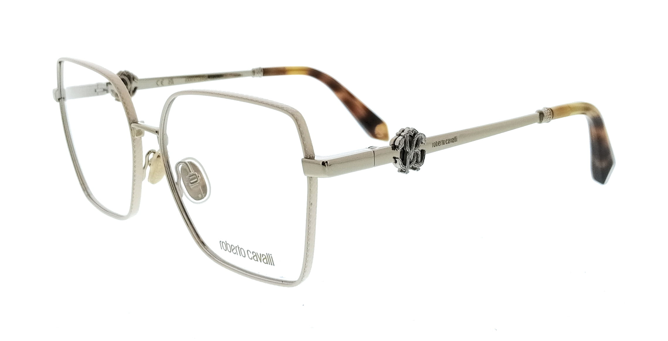 Roberto Cavalli Roberto Cavalli Lt Gold Colors 0 Square VRC029 570492 Eyeglasses