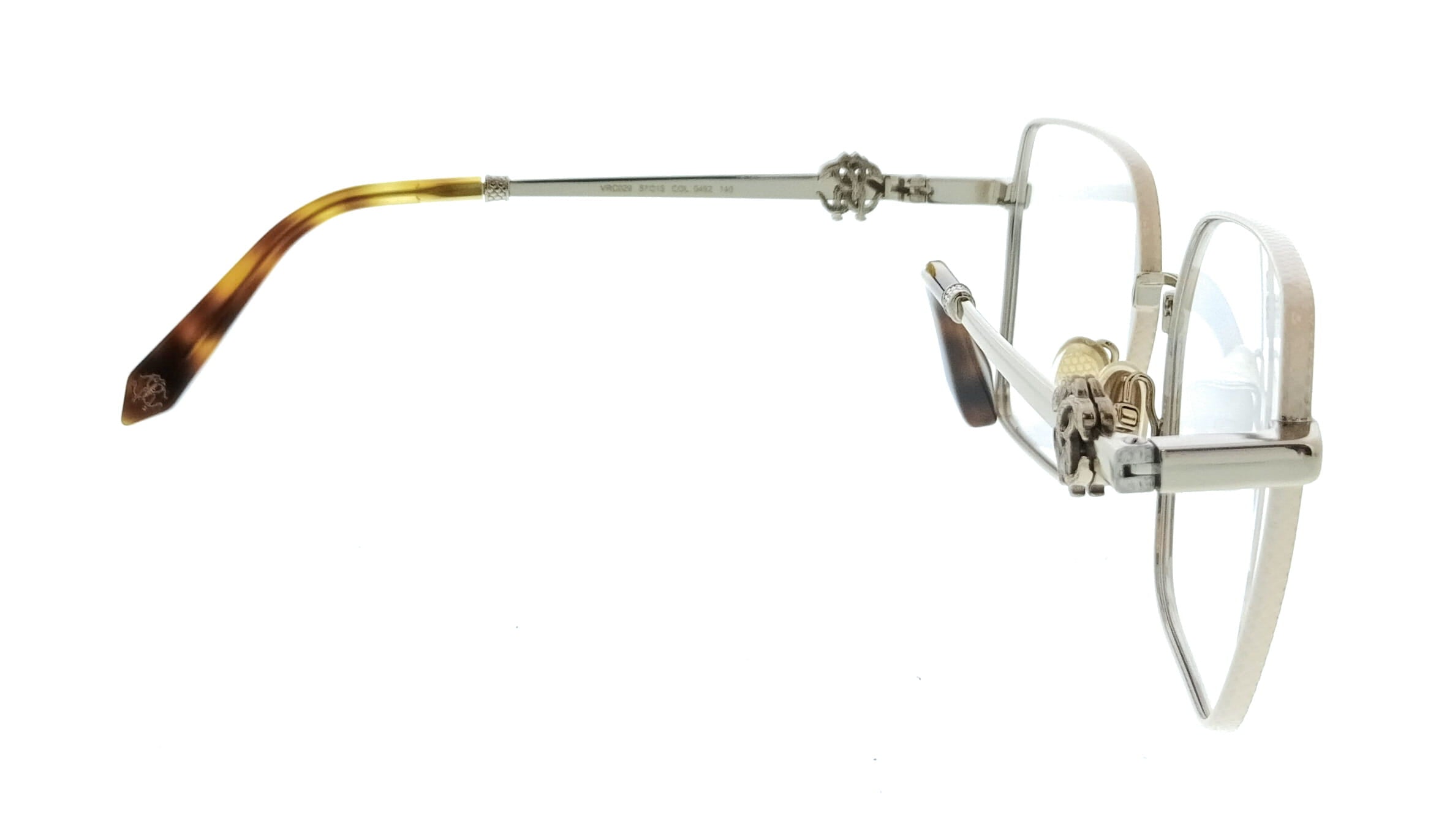 Roberto Cavalli Roberto Cavalli Lt Gold Colors 0 Square VRC029 570492 Eyeglasses
