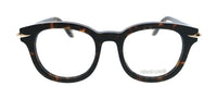 Roberto Cavalli Roberto Cavalli Brown Yellow Havan Square VRC044M490743 Eyeglasses