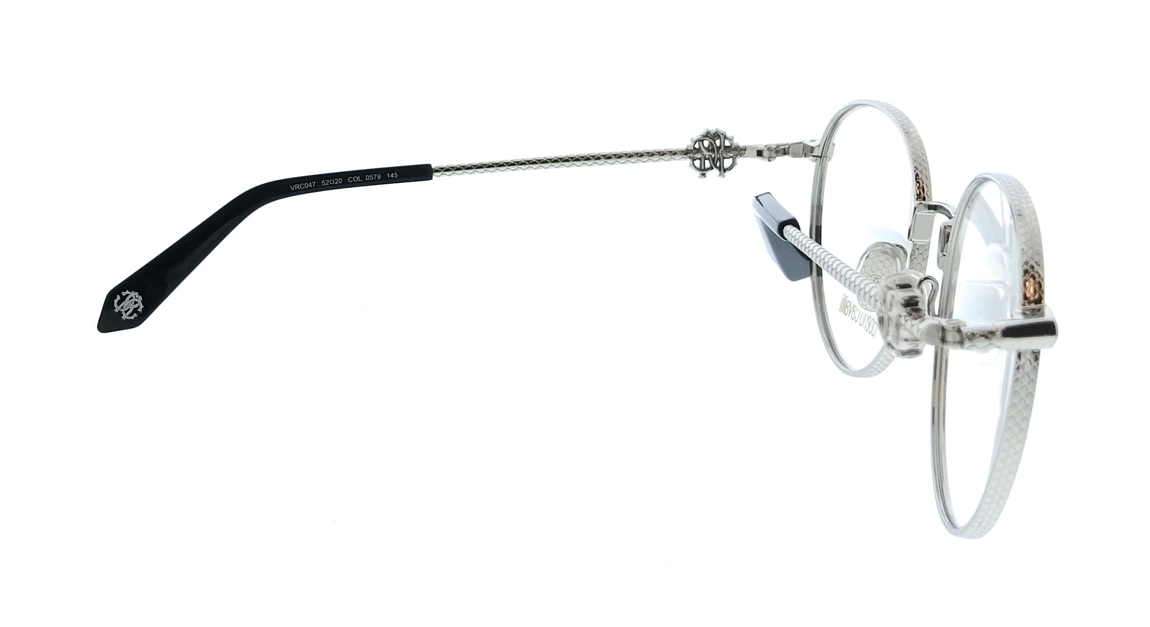 Roberto Cavalli Roberto Cavalli Shiny Palladium Cat Eye VRC047 520579 Eyeglasses