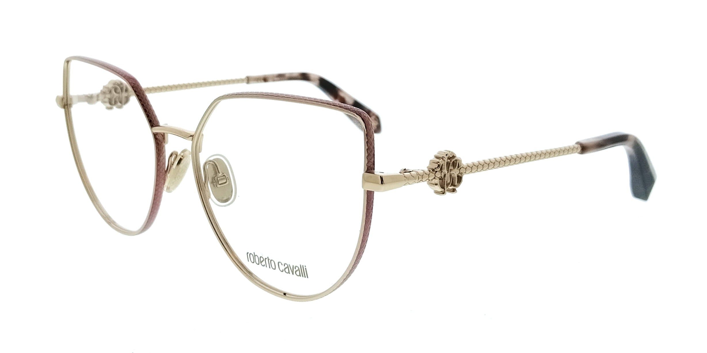 Roberto Cavalli Roberto Cavalli Rose Gold Pink Square VRC048 560323 Eyeglasses