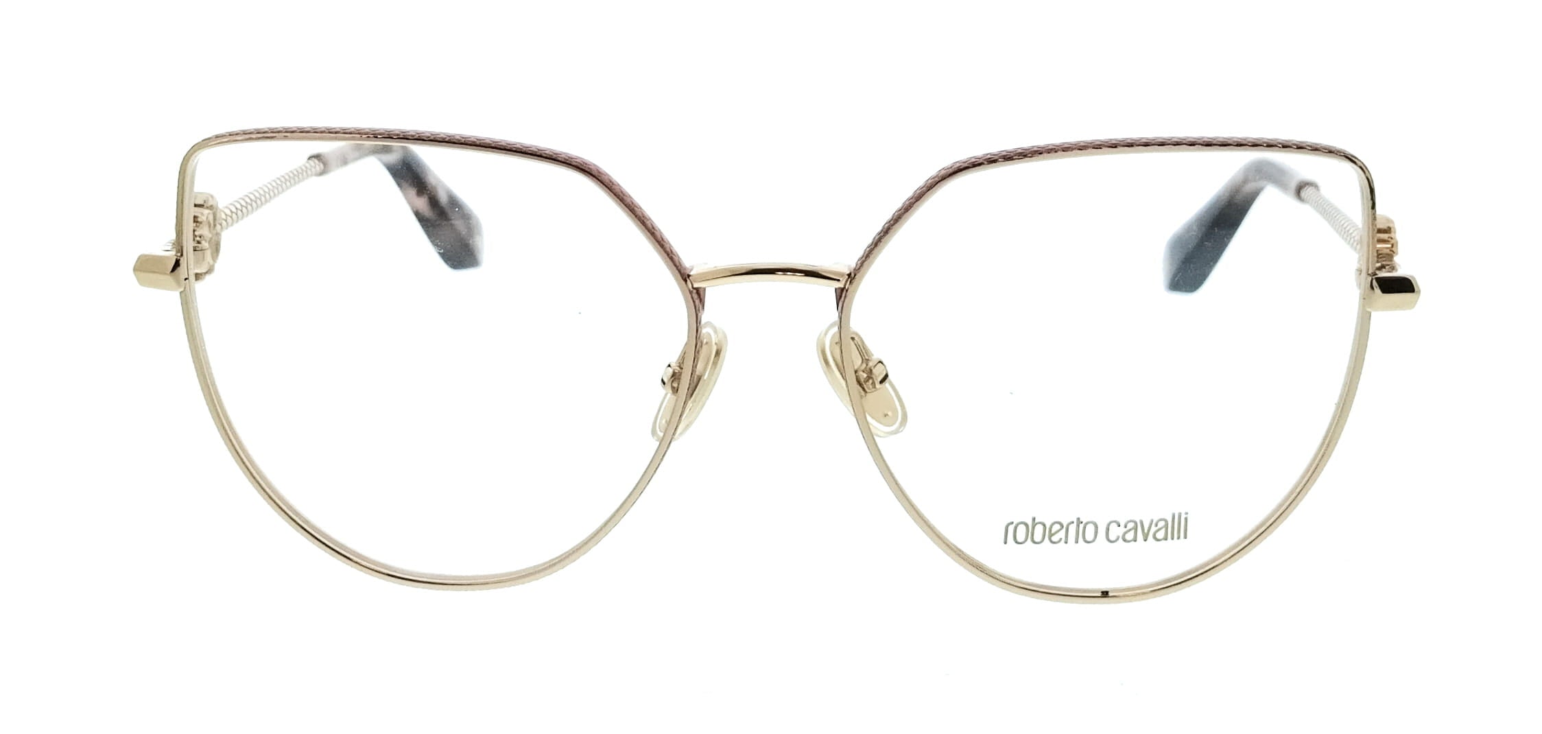 Roberto Cavalli Roberto Cavalli Rose Gold Pink Square VRC048 560323 Eyeglasses
