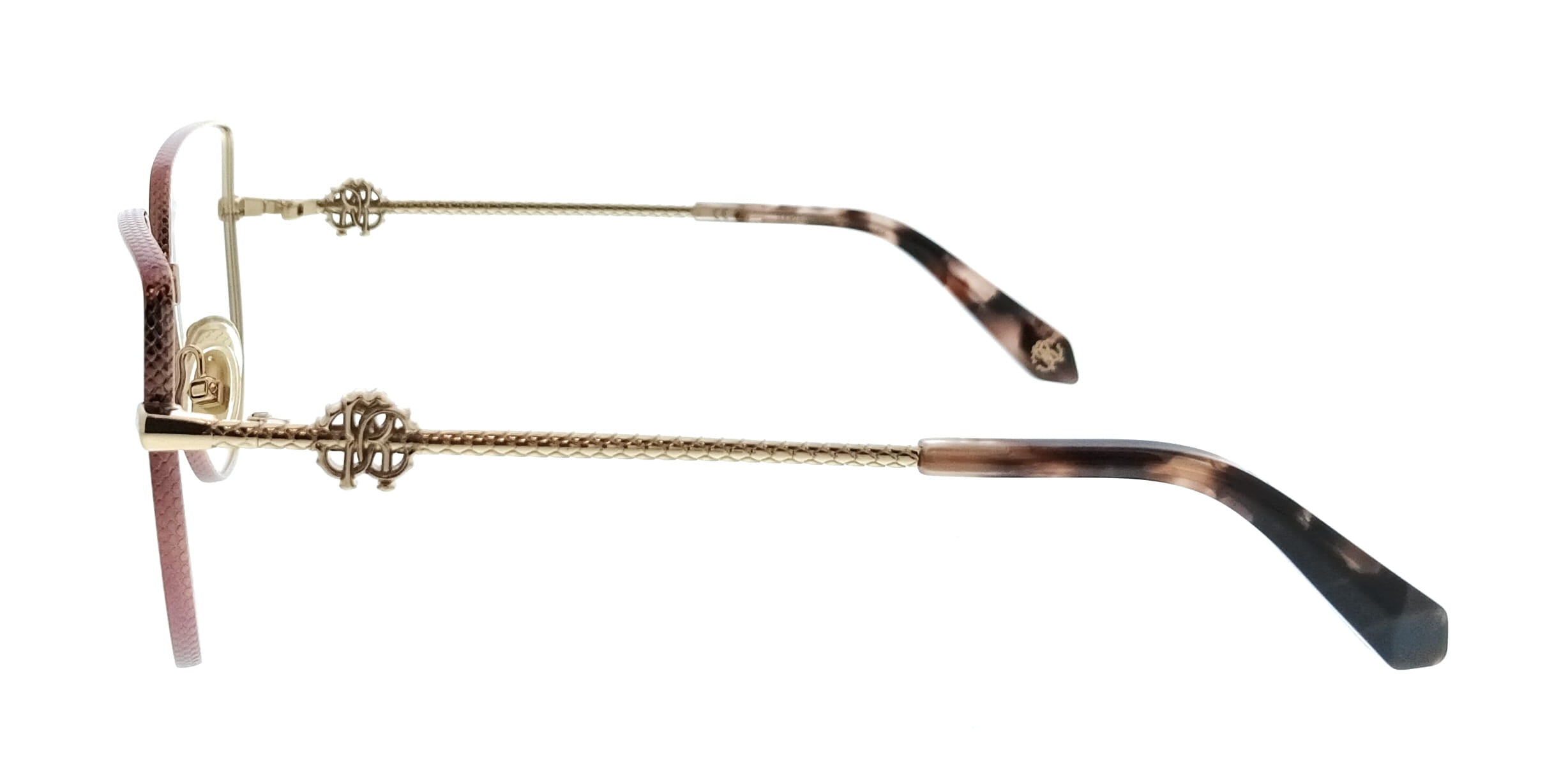 Roberto Cavalli Roberto Cavalli Rose Gold Pink Square VRC048 560323 Eyeglasses