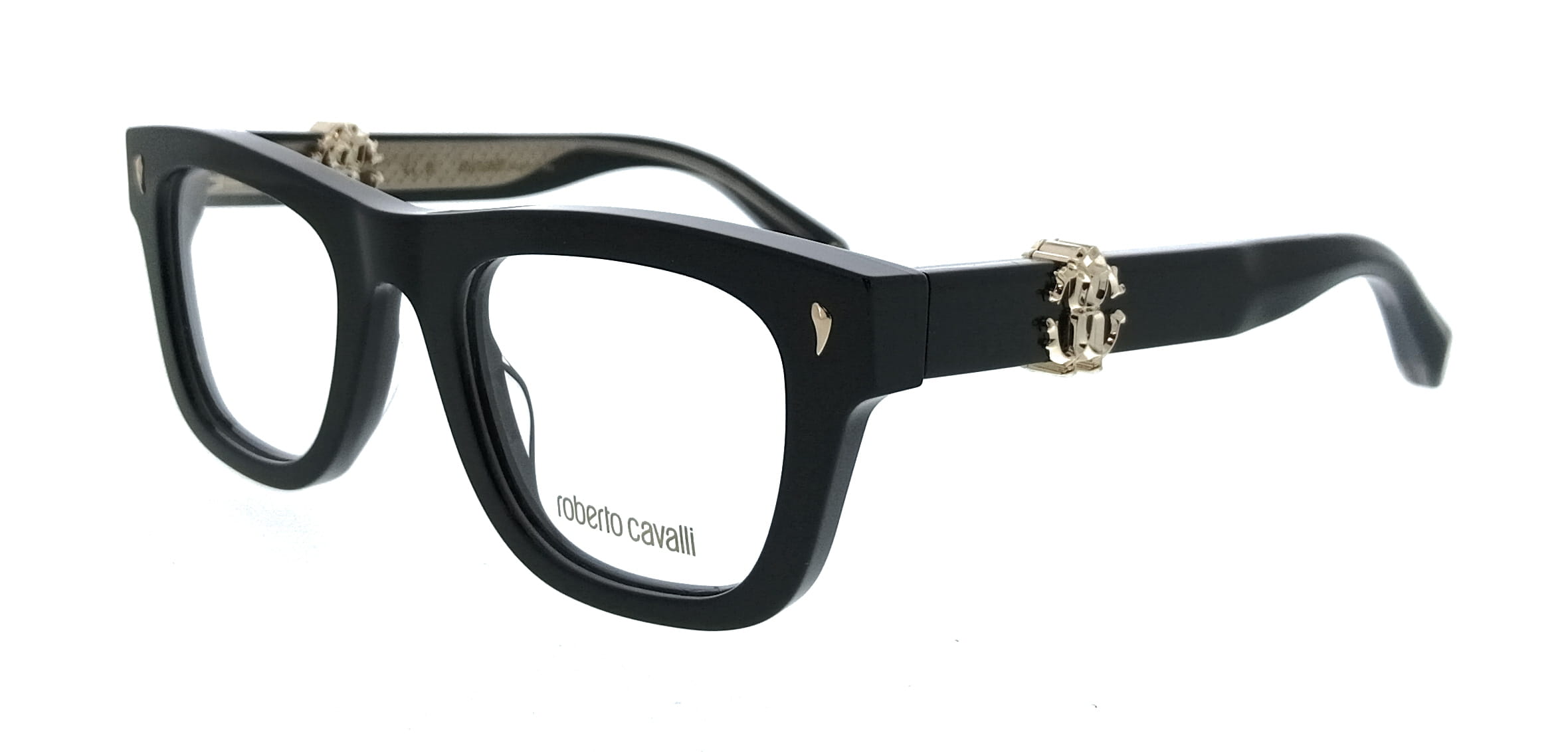 Roberto Cavalli Roberto Cavalli Shiny Black Square VRC052 49700Y Eyeglasses