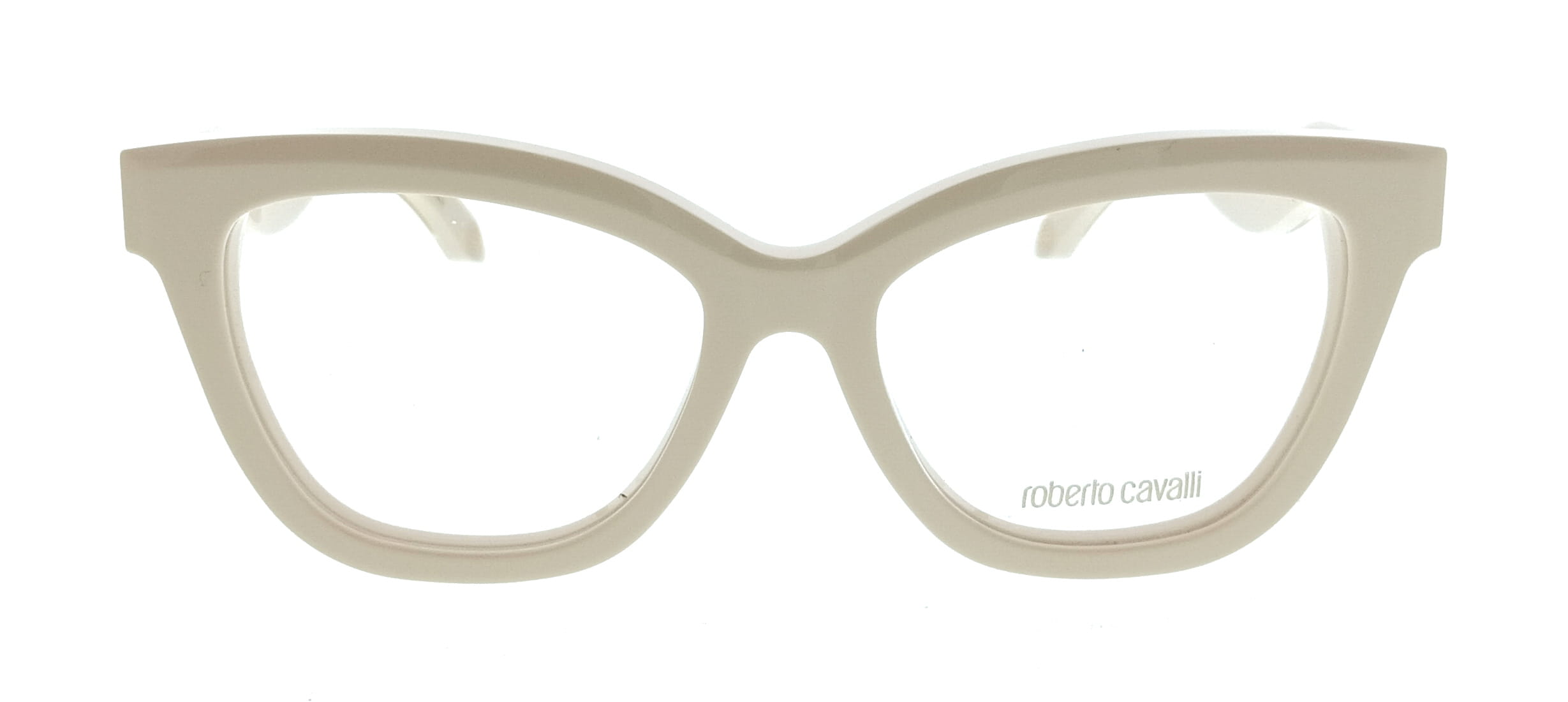 Roberto Cavalli Roberto Cavalli Shiny Cream Cat Eye VRC072 5309X7 Eyeglasses